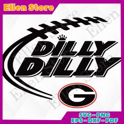 dilly georgia bulldogs svg sport svg, dilly svg