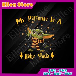 my patronus is a baby yoda svg trending svg, star wars svg