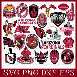 Arizona Cardinals Football Team Svg, Arizona Cardinals Svg,  NFL Teams svg, NFL Svg, Png, Dxf, Instant Download