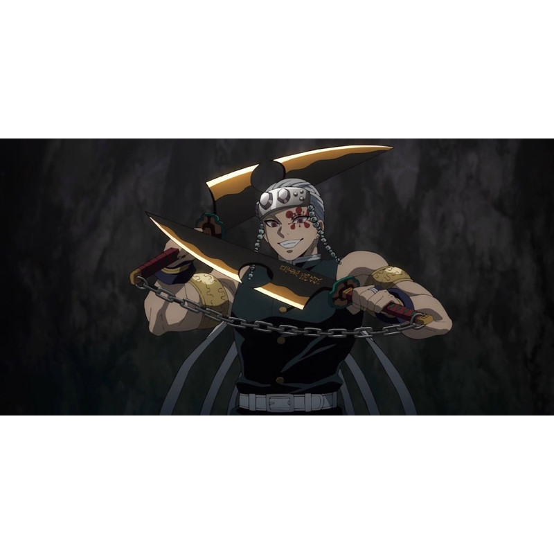Tengen Uzui twin Nichirin Demon slayer sword Double Anime Sword, Anime Cosplay. Battle Ready Swords, Hand Forged Swords, 8.png