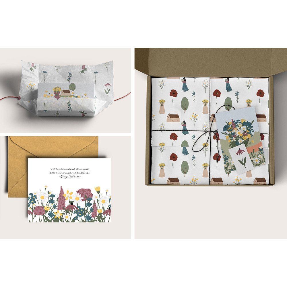 Wildflower meadow girl clipart (12).jpg