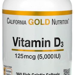 Vitamin D3 5000 IU, 360 pcs. A profitable volume for the whole family! Free shipping! | 249 sales
