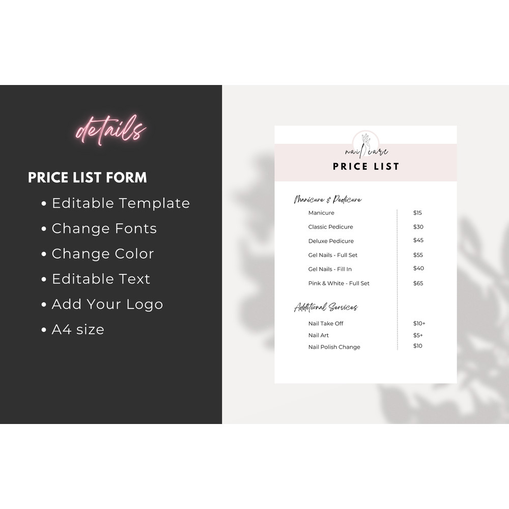 BeautySalonPriceListExampleTemplatepng