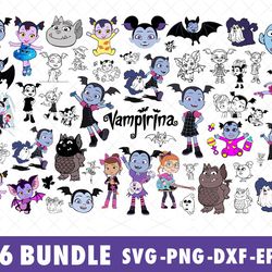 disney vampirina svg bundle files for cricut, silhouette, disney vampirina svg, disney vampirina svg files