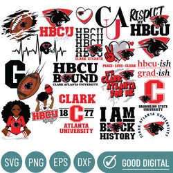 Clark Atlanta University Svg, HBCU Svg Collections, HBCU Svg, Football Svg, Mega Bundle, Cricut, Digital Download