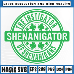 shenanigator st patrick's day svg, shenanigans instigator svg, st patricks day svg, st patricks day, digital download