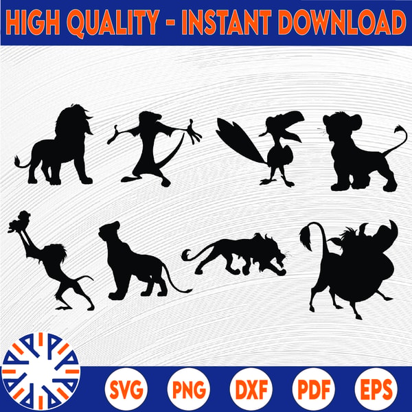Disney Lion King Silhouettes disney-lion-king-silhouettes
