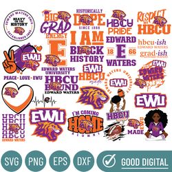 edward waters svg, hbcu svg collections, hbcu svg, football svg, mega bundle, cricut, digital download