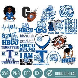 tennessee state svg, hbcu svg collections, hbcu svg, football svg, mega bundle, cricut, digital download