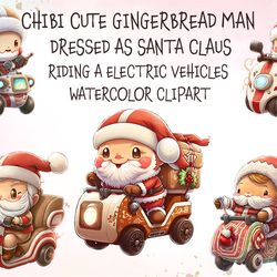 05 png gingerbread man santa png merry christmas sublimation files