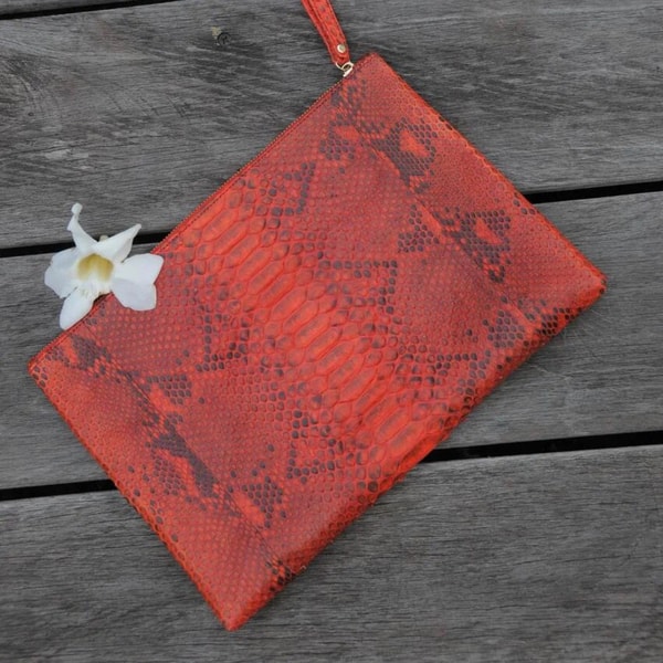 Genuine python skin laptop case | Inspire Uplift