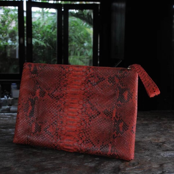 Genuine python skin laptop case | Inspire Uplift