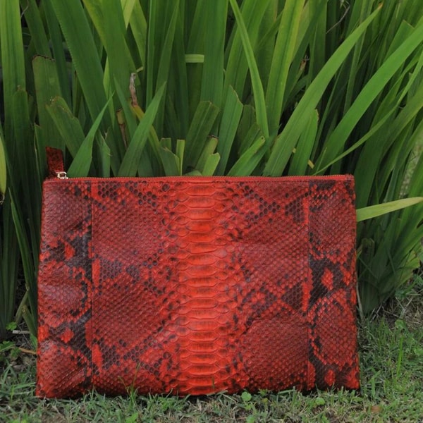 Genuine python skin laptop case | Inspire Uplift
