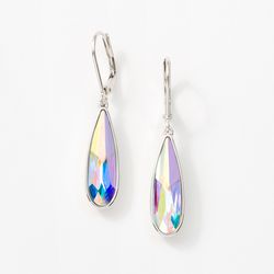 Water drop earrings for women multicolor