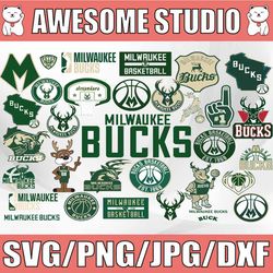 32 files milwaukee bucks svg, nba svg,milwaukee svg, bucks svg , sport svg, nbag svg, clipart