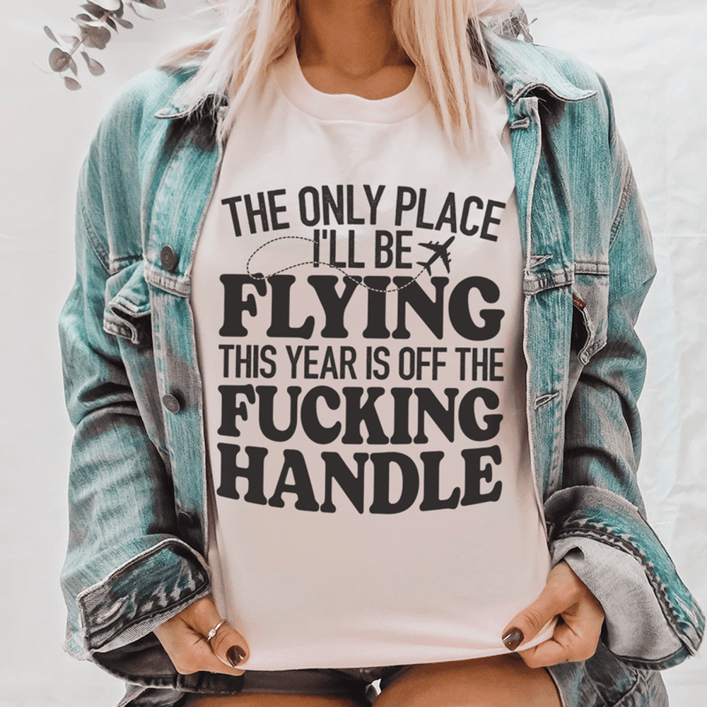 the-only-place-i-ll-be-flying-this-year-tee-peachy-sunday-t-shirt