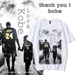 Kobe Bryant Short Sleeve 3D Print T-shirt Casual Top