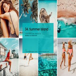 summer island mobile & desktop presets