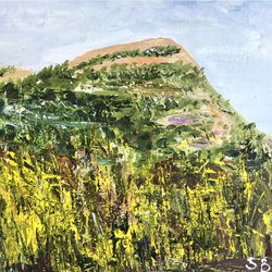 Rocky Mountain National Park Original Oil painting Colorado Landscape Original Art 8 by 8