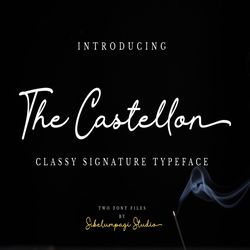 The Castellon Trending Fonts - Digital Font