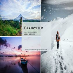 almost hdr presets mobile & desktop presets