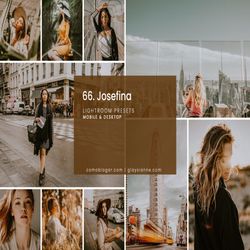 josefina presets mobile & desktop presets
