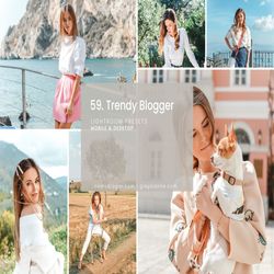 trendy blogger mobile & desktop presets