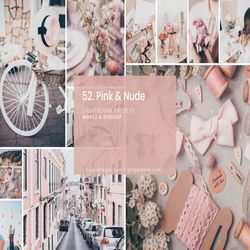 pink & nude mobile & desktop presets