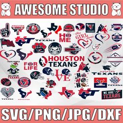 43 Files Houston Texans, Houston Texans svg, Houston Texans clipart, NFL team svg, Sport Svg, NFL Svg, Clipart