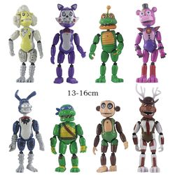 FNAF SET 8 pcs Five Nights At Freddy's Action Figure Gift USA Stock Toy 2022