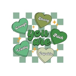 you are enough irish lover svg for cricut sublimation files