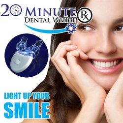 Teeth whitening lamp with led light set for teeth whitening from tooth stains