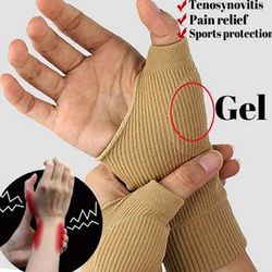 1 pairs anti arthritis joint pain relief tenosynovitis care sports support gloves womens mens therapy