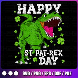 happy st patricks day dinosaur t-rex png, lucky saurus png, st patrick's dinosaur png, st patricks day png