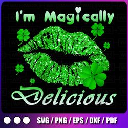 i'm magically delicious png, funny st. patrick day png, magically delicious png st. patrick's day leprechaun lucky charm