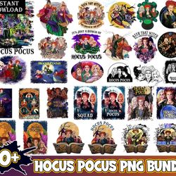 30 Hocus Pocus Bundle Png, Hocus Pocus Png Bundle, Bunch Of Hocus Pocus, Halloween Design, Happy Halloween Bundle Instan