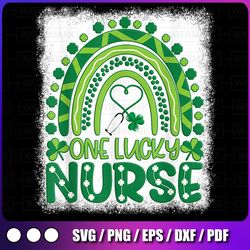 one lucky nurse png, lucky rainbow st patricks day png, saint patricks one lucky nurse png, saint patricks png,