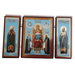 Kiev-Pechersk Mother of God icon with Saints | free shipping | Orthodox store