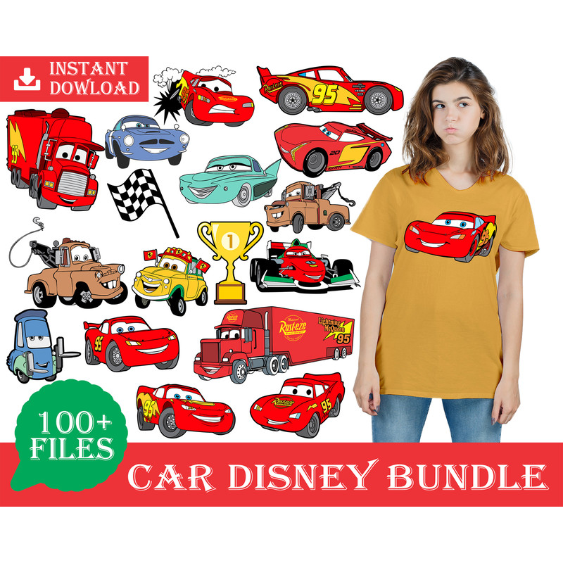 100 Disney Cars Svg Bundle, Svg Bundle, Cars Svg, Svg For Cricut, Cricut Files, Disney Cars Svg, Family Svg, Disney Svg Bundle.jpg