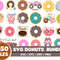 250 Donut SVG Bundle, Donut Svg , Donut Cricut ,Donut Clipart , Donut PNG Jpg Dxf, Instant download .jpg