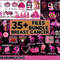35 Breast Cancer Png Bundle, Breast Cancer PNG, In October We Wear Png, Survivor Ribbon Png, Breast Cancer Clipart, Leopard, Pumpkin, Football Digital Instant D