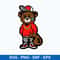 Gangster Teddy Bear Money Bags Good Chain Necklace Sneaker Svg, Png Dxf Eps File.jpeg