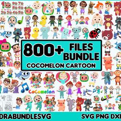 800 files cocomelon bundle svg, cocomelon svg, cocomelon svg, family cocomelon svg, happy birthday svg,cocomelon mega bu