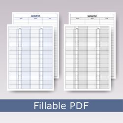 Doctor Appointment Book Template Pdf, Printable Appointment Calendar Template, Daily Schedule Planner, Appointment Log