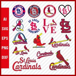 St Louis Cardinals Logo Svg, Cardinals Svg Logo, Cardinals Svg Cut Files, St Louis Cardinals Layered Svg for Cricut, Png