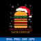Happy Holidays With Cheese Svg, Hamburger Christmas Svg, Png Dxf Eps File.jpeg
