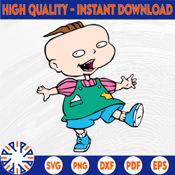 phil deville rugrats svg, svg, dxf, cricut, silhouette cut file, instant download