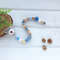 Personalised wood pacifier clip with name for boy crochet bear, dummy clip bear, Schnullerkette mit Namen, Schnullerband.JPG
