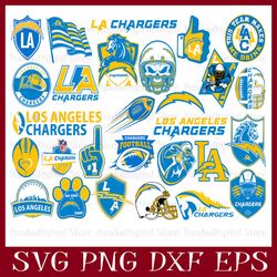 Los Angeles Chargers Football Team Svg, Los Angeles Chargers Svg, NFL Teams svg, NFL Svg, Png, Dxf Instant Download
