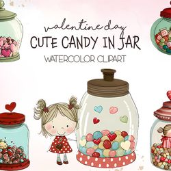 05 files of valentine candy in jar png valentine vibes sublimation design bundle